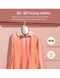 Secador de Ropa Portátil JWCASA JW-A01 Mini Compacto 2