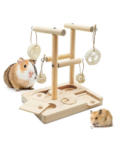 Juguete de Forrajeo para Conejillos de Indias PINVNBY 17.5x13.5cm