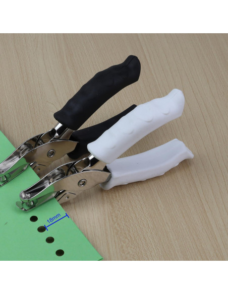 Perforadora de Papel Aacehlh 1 Agujero 0.64 cm con Agarre Suave