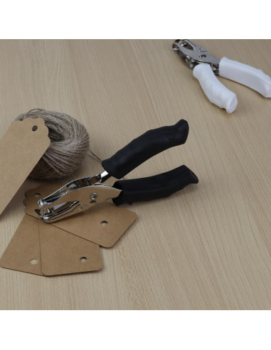 Perforadora de Papel Aacehlh 1 Agujero 0.64 cm con Agarre Suave