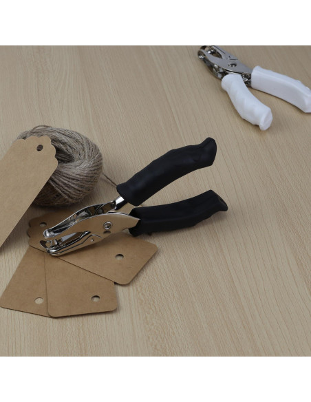 Perforadora de Papel Aacehlh 1 Agujero 0.64 cm con Agarre Suave