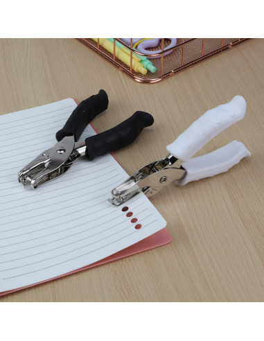 Perforadora de Papel Aacehlh 1 Agujero 0.64 cm con Agarre Suave