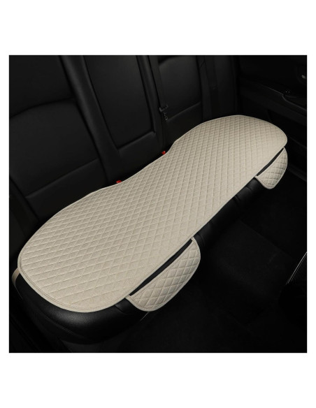 Cubiertas de Asiento de Coche West Llama Lino Beige Universal