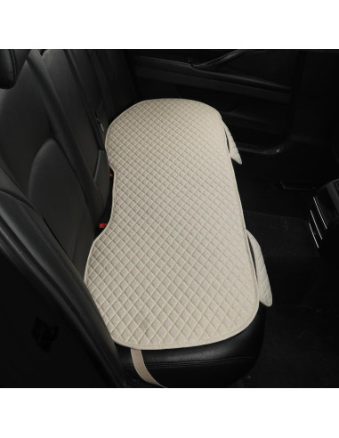 Cubiertas de Asiento de Coche West Llama Lino Beige Universal
