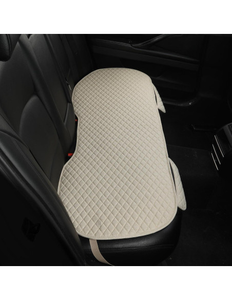 Cubiertas de Asiento de Coche West Llama Lino Beige Universal