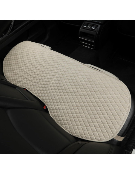 Cubiertas de Asiento de Coche West Llama Lino Beige Universal