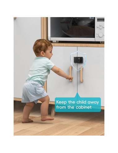 Cerradura de Hasp con Llave I-EASYDWW 6.35 cm - 2 Paquetes