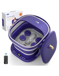 Masajeador de pies eléctrico Puboo con control remoto y calor