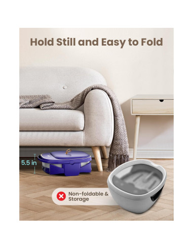 Masajeador de pies eléctrico Puboo con control remoto y calor