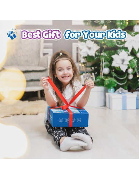 Azulejos Magnéticos de Castillo de Hielo BENOKER 58 PCS