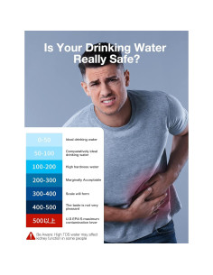 Medidor TDS Digital MEXYBE M2 - Prueba Agua Potable 0-9990ppm 2