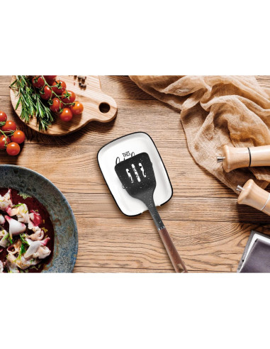 Soporte de Cuchara de Cerámica Hvukeke con Diseño Divertido