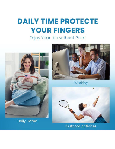 20 Fundas de Dedos de Silicona Happiby - Grandes y Pequeñas