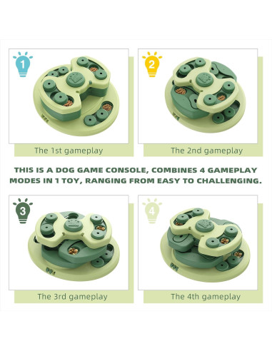 Juguete de Rompecabezas para Perros KADTC 3 Niveles Estimulante