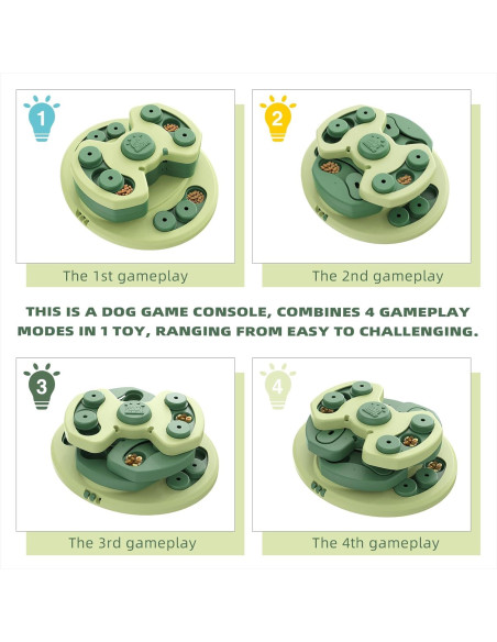 Juguete de Rompecabezas para Perros KADTC 3 Niveles Estimulante