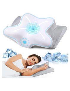 Almohada Cervical Ergonómica Bespillow con Espuma de Memoria