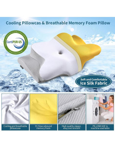 Almohada Cervical Ergonómica Bespillow con Espuma de Memoria 2