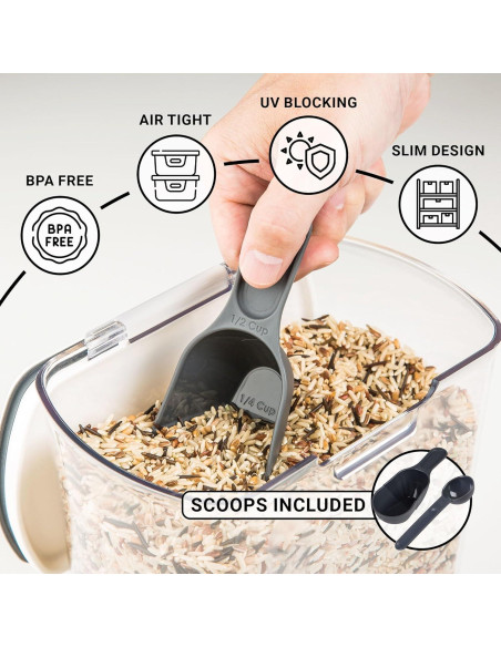 Set de 8 Contenedores Herméticos ProKeeper Progressive