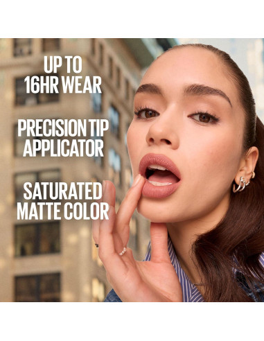 Kit de Pintalabios Mate Maybelline NY 3-Pack Larga Duración