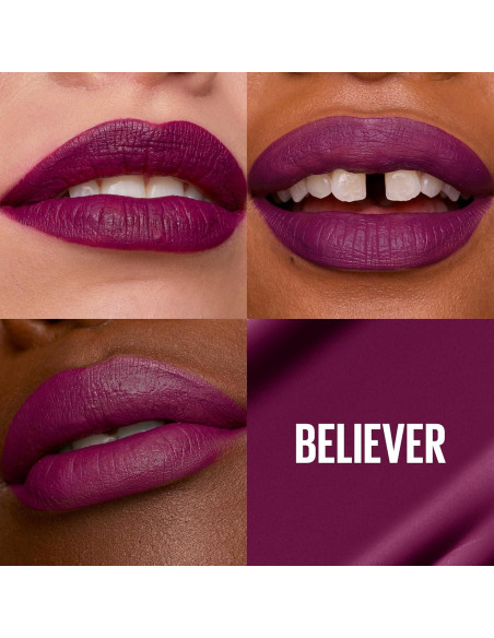 Kit de Pintalabios Mate Maybelline NY 3-Pack Larga Duración