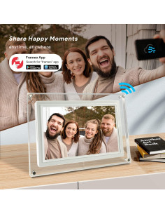 Marco de Fotos Digital WiFi PiPivision 10.1" HD 16GB 2