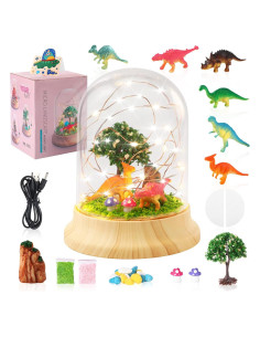 Luz Nocturna Dinosaurio Laclun DIY USB 0.32 kg 11x11x13 cm