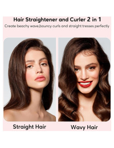 Plancha de Pelo Terviiix Titanio Rosa 1.75'' 5 Temperaturas 2