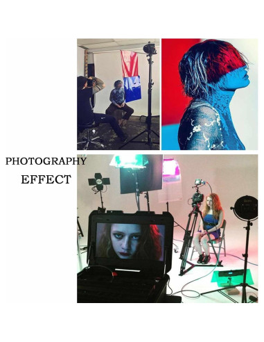 Kit de Filtros de Gel Naranja Sxbinyouli 5 Pcs 40x50 cm