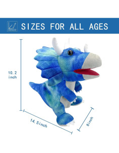 Títeres de Mano Dinosaurio JUSTQUNSEEN para Niños 3+ 2