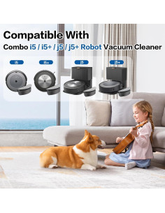 6 Paquetes de Paños de Mopa Reutilizables VIEWALL para iRobot Roomba i5/j5 2