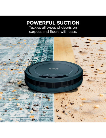 Aspiradora Robótica Shark RV765 ION Wi-Fi 120min Multi-Superficie