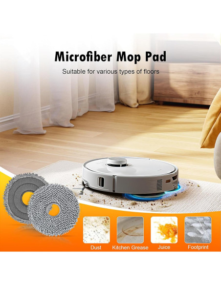 28 Accesorios de Reemplazo para Aspiradora Roborock Qrevo