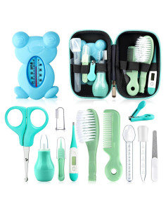 Kit de Cuidado para Bebés UHFi - Cepillo, Peine, Cortauñas y Más