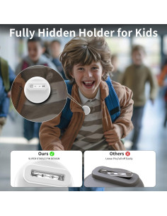 Soporte AirTag para Niños HATALKIN - A Prueba de Agua - 4 Piezas 2