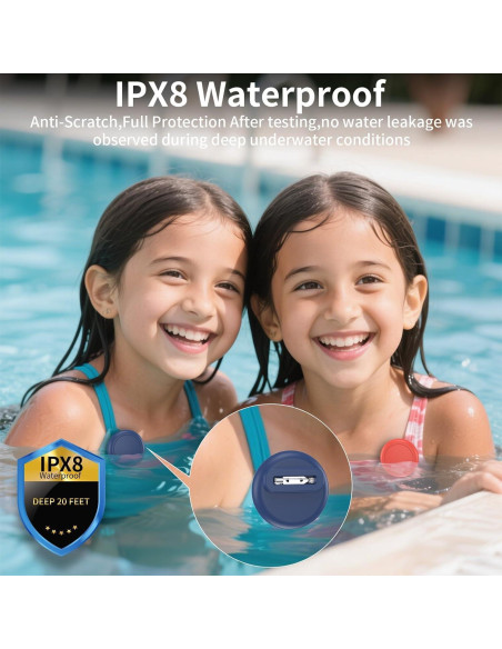Soporte AirTag para Niños HATALKIN - A Prueba de Agua - 4 Piezas