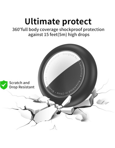 Soporte AirTag para Niños HATALKIN - A Prueba de Agua - 4 Piezas