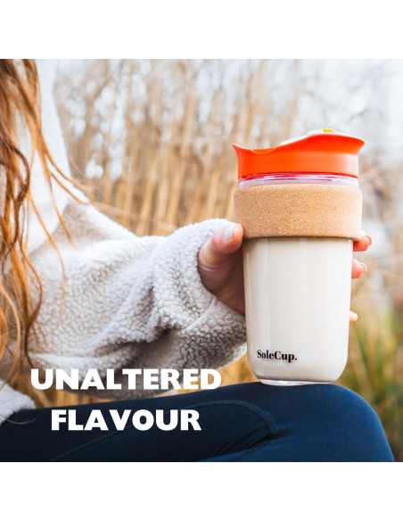 Taza de Viaje Aislada SoleCup 530ml Azul - Libre de BPA