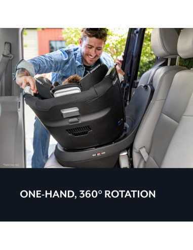 Asiento de Auto Rotacional Evenflo Revolve360 Slim Azul