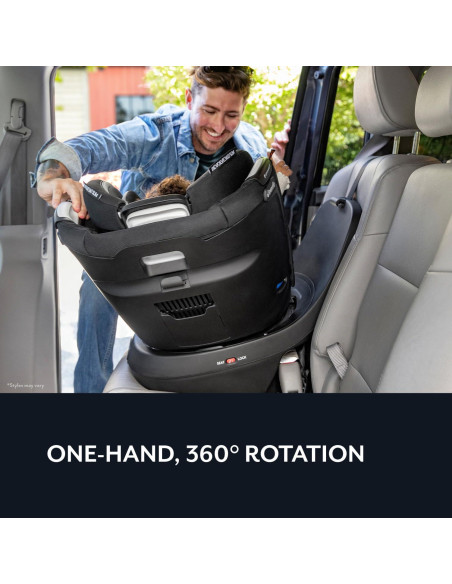 Asiento de Auto Rotacional Evenflo Revolve360 Slim Azul