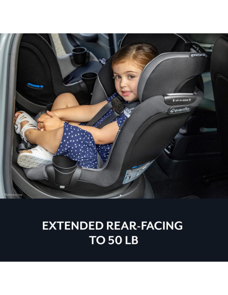 Asiento de Auto Rotacional Evenflo Revolve360 Slim Azul