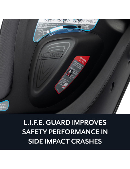 Asiento de Auto Rotacional Evenflo Revolve360 Slim Azul