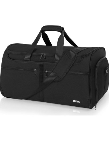 Bolsa de viaje duffle IBVIVIC Reise-Kleidersack negra 2 en 1