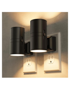 Luces Nocturnas LED Briignite 3000K Regulables Paquete de 2