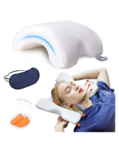 Almohada de Abrazo ALEVMOOM Cuello-3 Espuma de Memoria 37x35cm