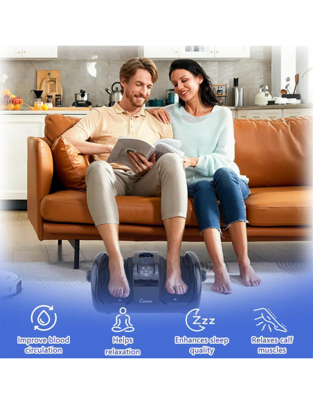Masajeador de pies CCHYF Shiatsu con calor y control remoto