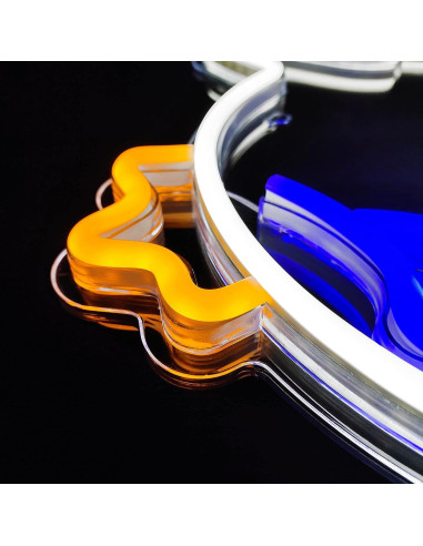 Luz de Neón Rey Boo JOSEBRU 34x32 cm LED Decorativa