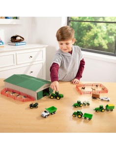Juguete de Granja TOMY John Deere 70 Piezas Metal Fundido 2