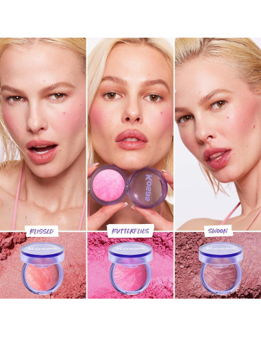 Rubor Dimensional Horneado Kosas 4.57g - Rosa Bebé Frío