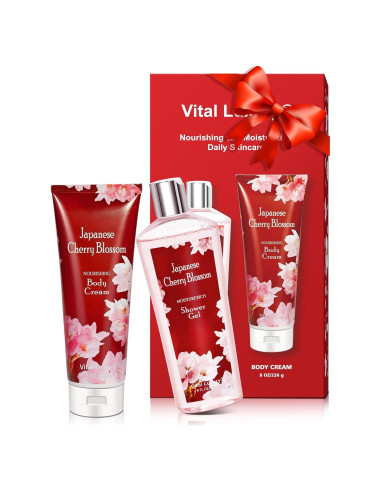 Juego de baño Vital Luxury Flor de Cerezo Japonés 236mL
