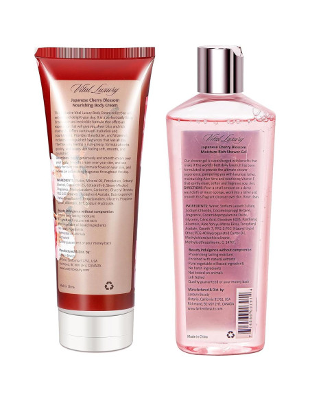 Juego de baño Vital Luxury Flor de Cerezo Japonés 236mL
